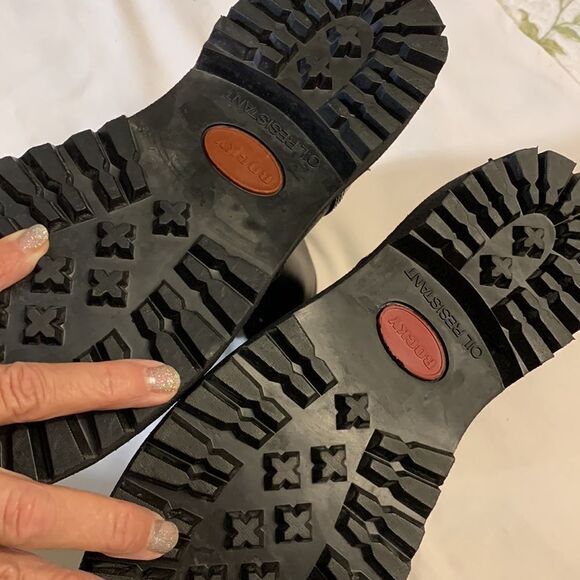 Rocky Men's Size 8 side zipper black jump boot (see photo desc) - Picture 6 of 15